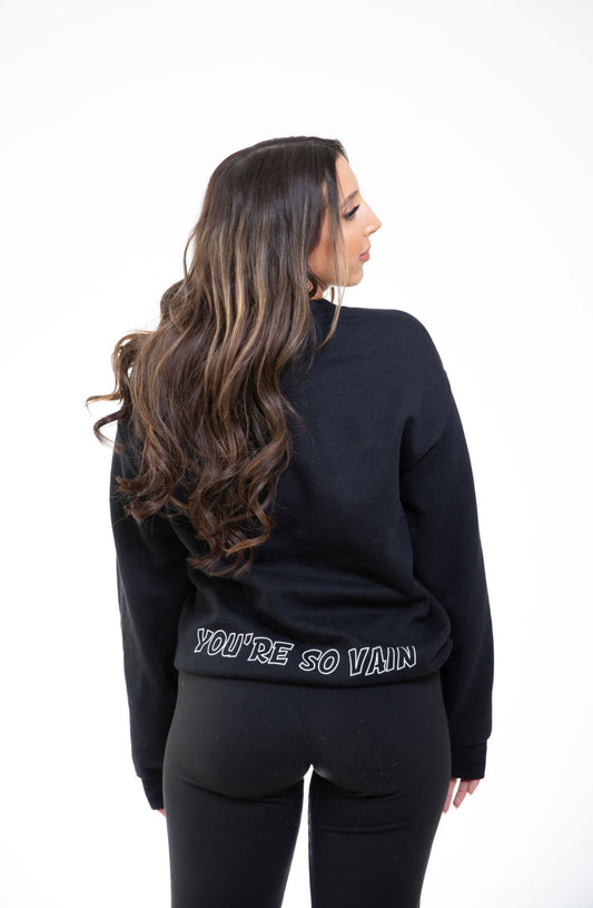 VAIN Comic Art Crewneck Black