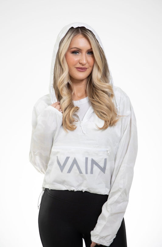 VAIN White Camo Windbreaker